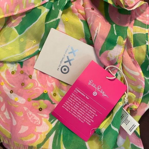 Lily Pulitzer bling scarf - Picture 2 of 6